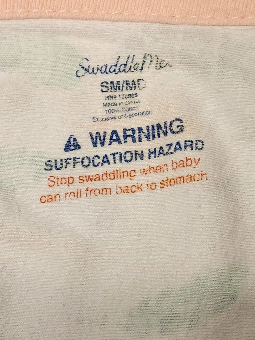 SwaddleMe Swaddles - Sz SM/MD